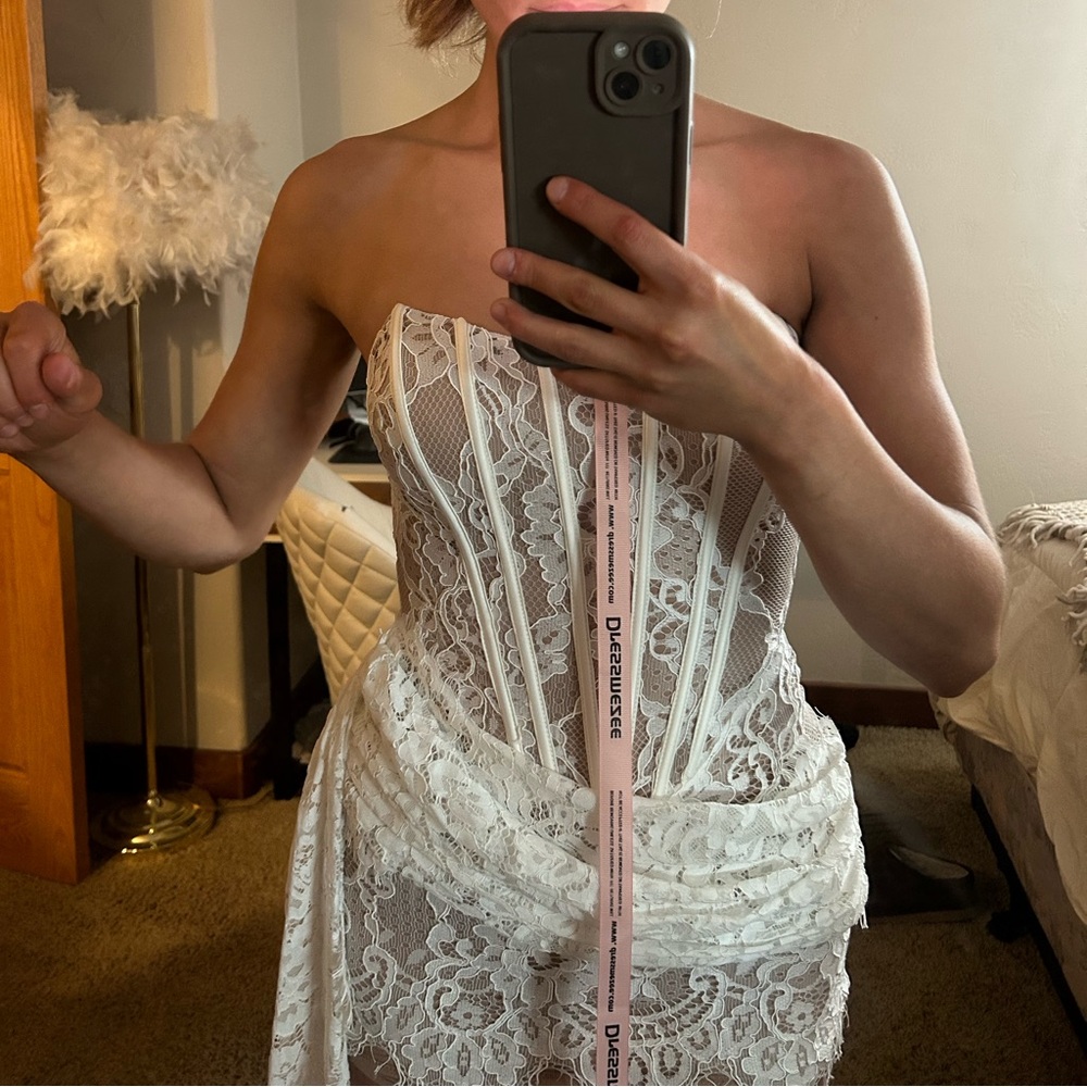 White Lace Dress